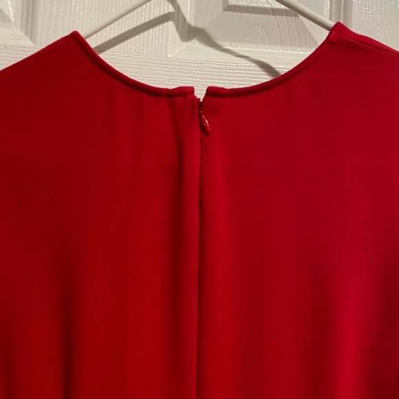 Red dress, size 6 PETITE from Ann Taylor Loft - Picture 6 of 8